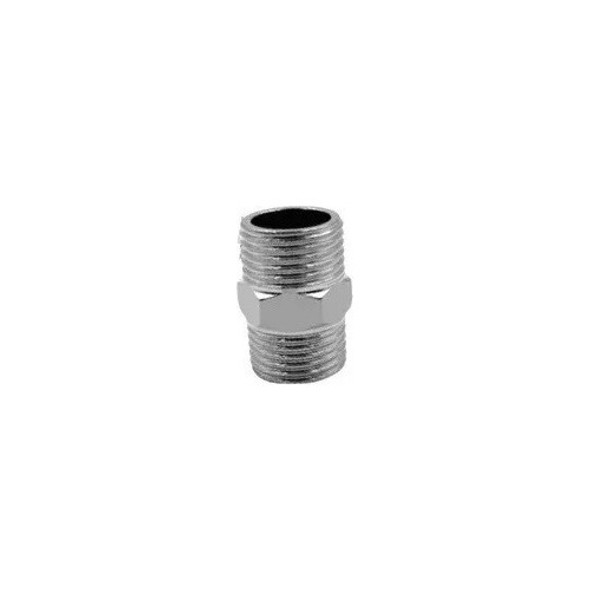 05 Conexão Niple 1/2 Rosca Macho Duplo Aço Inox 304 Bsp 0