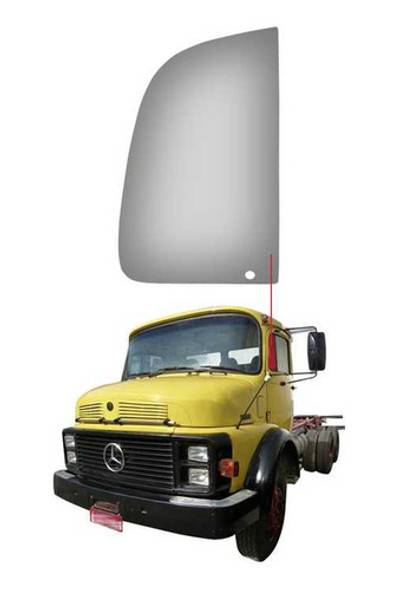 Quebra Vento Mercedes Bens 1111 Caminhão Cabine Baixa 65/79 0 Quebra Vento Mercedes Bens 1111 Caminhão Cabine Baixa 65/79 0