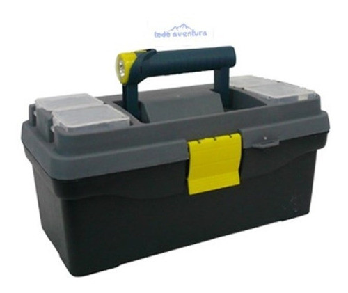 Caja De Pesca 1 Bandeja + Linterna 1