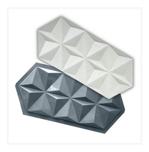 Forma Molde Abs 3d 1.5mm Cimento Gesso Ref 79 Madri 57x24,5 0