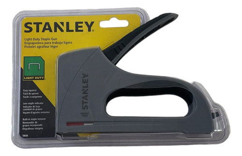 Engrapadora Liv. Plastica C/selector Gris Stanley 0