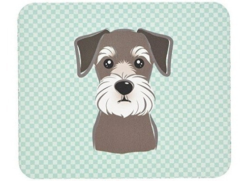 Carolines Treasures Checkerboard Blue Schnauzer 0