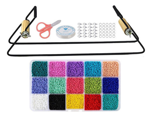 Metal Bead Loom Kit, Beading Scissors 1