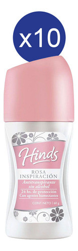 Pack Antitranspirante Rollon Hinds Rosa Inspiración 60 Gr 0