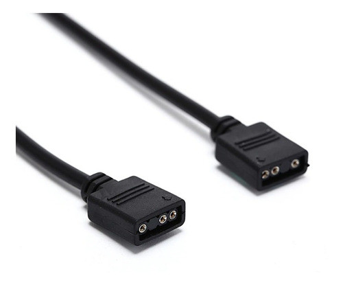 Cabo Extensor Argb 3 Pinos 5v 30cm Cooler Fan E Fita Led 1