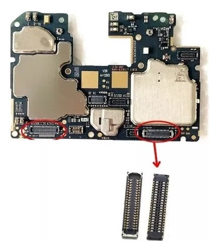 Conector Fpc Placa Mãe Para Pocophone Poco M5s 1