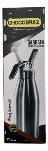 Garrafa Para Chantilly Sifão Profissional- 1 Litro 0