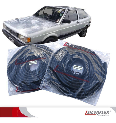 Burletes 2 Puertas (2 Unidades) Vw Gol 1992 A 1994 Silvaflex 1