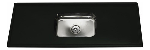Pia Bojo Inox Decoralita 120cm X 54cm Preto Absoluto Jhwt 1