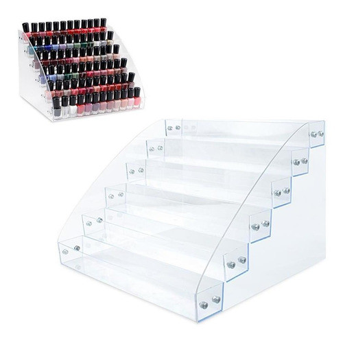 Expositor Suporte Organizador Acrílico Esmalte Unha Multiuso 0