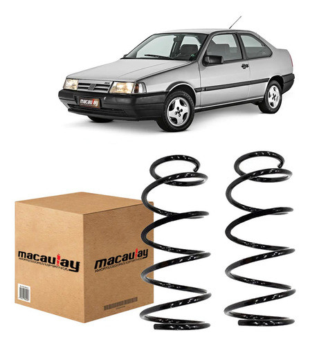 Par De Molas Convencionais Dianteiras Fiat Tempra 8v 16v 0