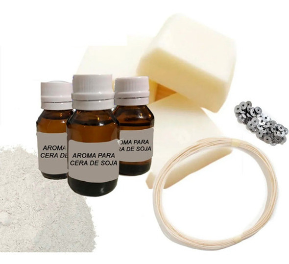 Kit Para Hacer Vela De Soja En Tu Casa Fabrica Velas De Soja 0