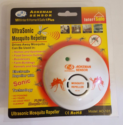 Ahuyentador De Mosquitos Por Ultrasonido Repelente Mosquitos 1