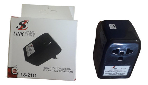 Mini Transformador 220-110 110-220 Elétrico Potência 100w 0