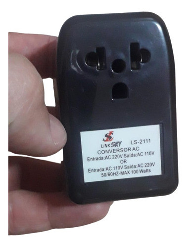 Mini Transformador 220-110 110-220 Elétrico Potência 100w 1