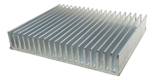 Dissipador Calor Aluminio 19,3cm Largura X 15 Cm Compr 0