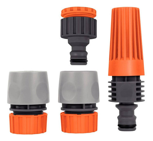 Kit Irrigação Esguicho E Engate Rápido (4peças) Tramontina 0