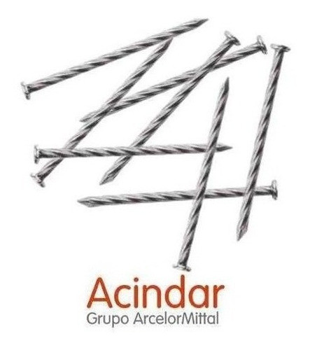 Clavo Espiralado Punta París 6 Pulgadas Por 20 Kg 1