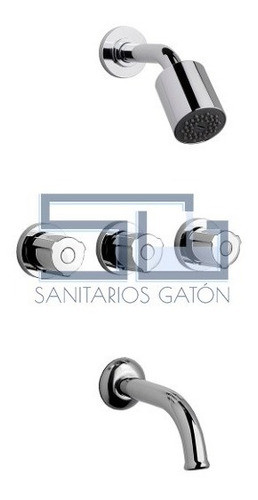 Grifería Fv Radal Ducha Con Tranferencia 103/c7 Bañera Baño 0