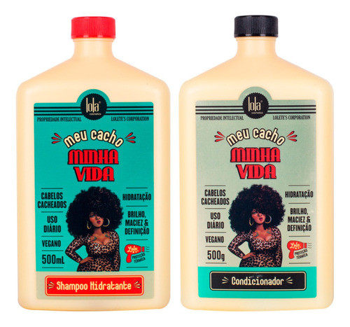 Lola Cosmetics Meu Cacho Minha Vida Shampoo + Acondicionador 0