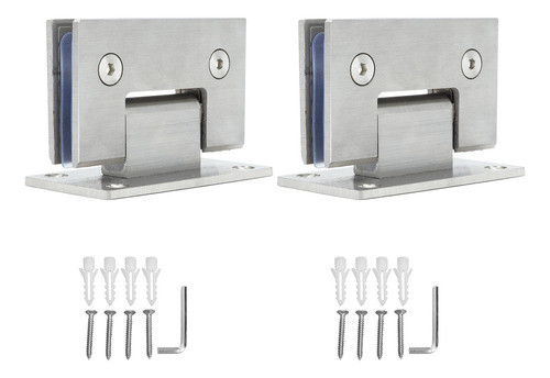 Braçadeira De Porta De Banheiro De Aço Inoxidável, 2 Peças, 0