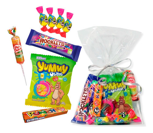 Combo Golosinas Cumpleaños Listo - 30 Chicos - Lollipop 0
