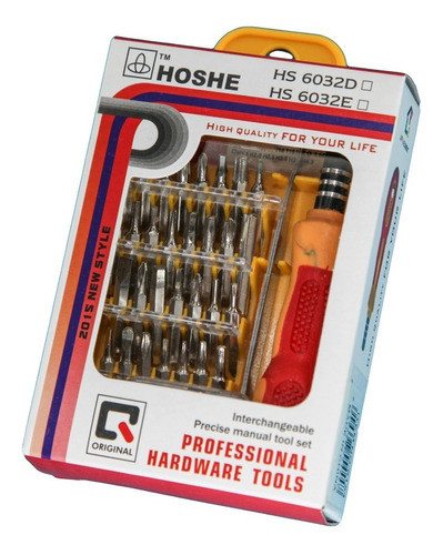 Kit X32 Destornilladores Precisión Torx Y Celular 6032 Htec 0