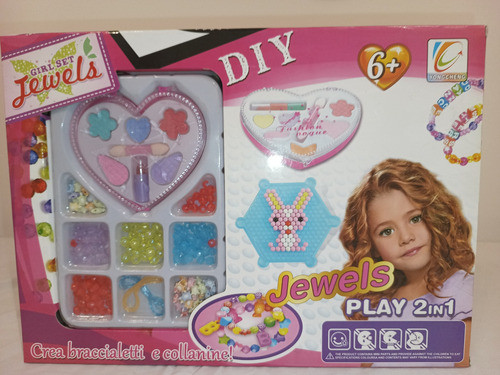 Set Maquillaje Y Armado De Bijouterie, 2 En 1, Niñas Nenas 0