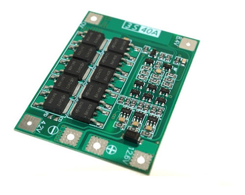 Módulo Cargador Bms Baterías De Li 3s 40a 18650 Emakers 0