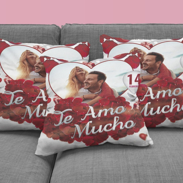 Diseños Plantillas Almohadones San Valentín Enamorados P2 0