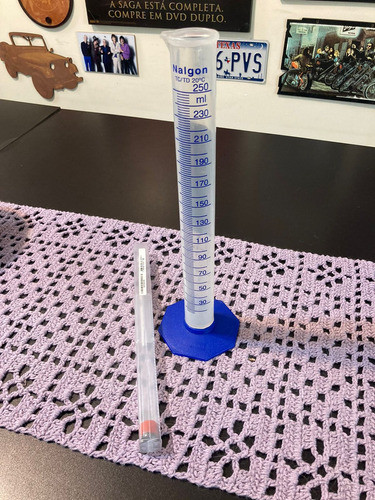 Densímetro Cerveja Escala 1,000 A 1,100 + Proveta De 250ml 1