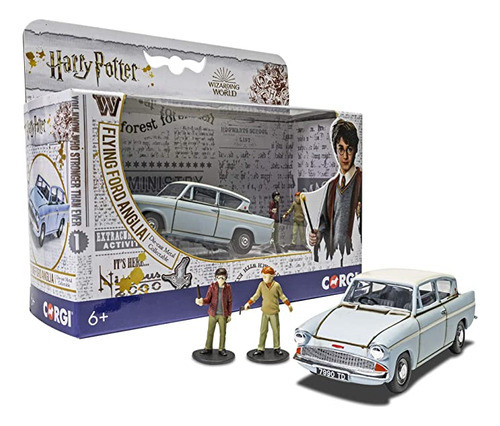 Corgi Harry Potter Volando Ford Anglia Con Harry Y Ron Desd. 0