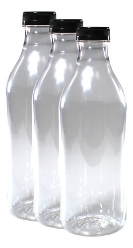 Botella Pet 1000cc Boca Ancha, Frasco Pet 1000ml R38 X100u 1