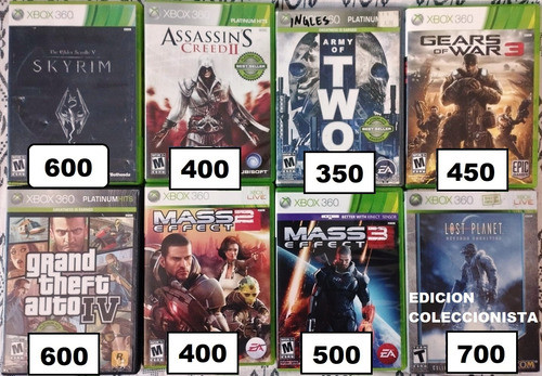 Juegos Originales Para Xbox 360 / Formato Físico / En Disco 1