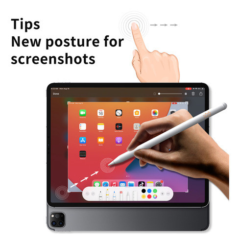 Caneta De Toque Compatível Para iPad Pencil iPad Apple 9º/10 1