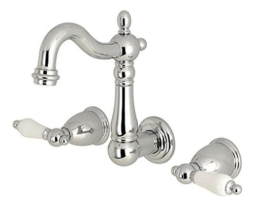 Kingston Brass Ks1221pl Heritage Central De 8 Soporte De Par 0