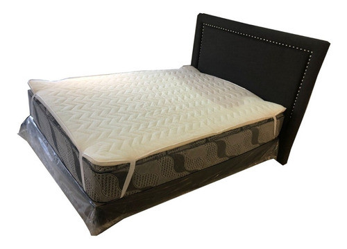 Pillow Desmontable Plaza Y Media 190x100 Matelaseado Oferta 1