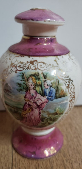 Juego De Toilette Alhajero Y 2 Perfumeros Antiguos Vintage 1