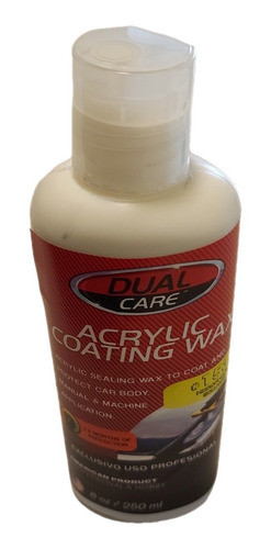 Acrylic Coating Wax Dual Care Sellador Crema 6 Meses 250cc 0