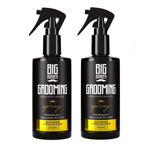 Grooming Modelador Big Barber 240ml Volume E Textura 2 Unida 0