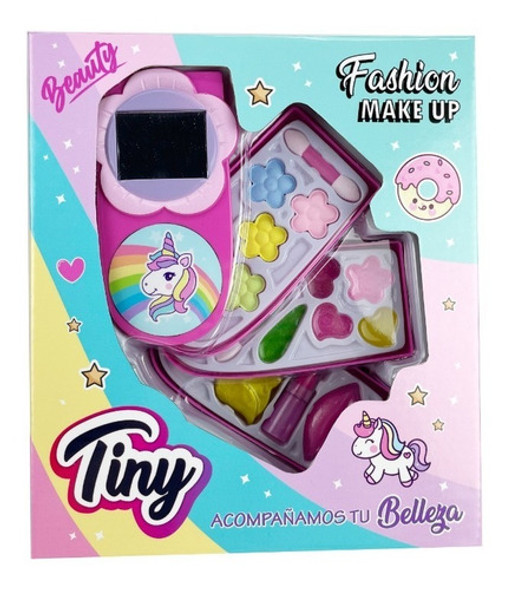 Set De Maquillaje Celular Unicornio En Caja - Tiny 0