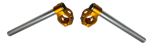 Manijera Tuning Diseño Labrado Dorado33mm 0