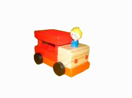 Camión Madera Didáctico Varios Modelos Waldorf Montessori 1