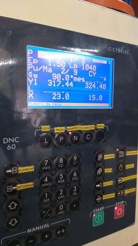 Película Do Frontal Cnc Cybelec Dnc60 De Dobradeiras Newton 1