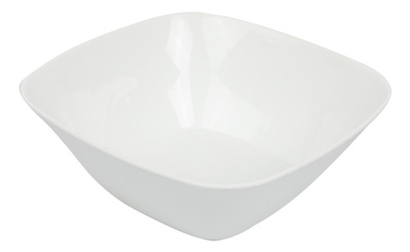 Ensaladera Cuadrada Plastica Blanco Crom Crom Cro080 0