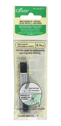 Minas De Lapiz Mecanico 0,7 Mm Clover 0