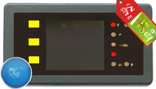 C.c. 120v25a Voltímetro Amperímetro Voltaje Actual Capacidad 0