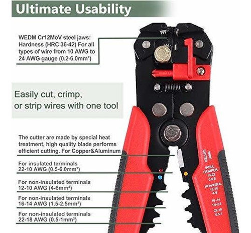 Juego De Herramientas De Stripper De Alambre Autom 1