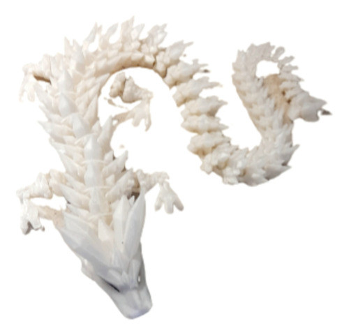 Dragon Chino Cristal, Articulado 3d. Largo 60cm 0