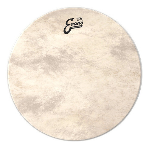 Pele Resposta Bumbo 18 Evans Couro '56 Calftone Eq4 Vintage 0
